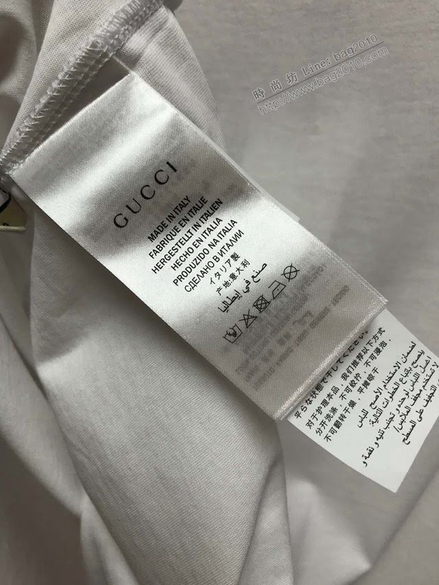 Gucci夏裝短袖衣 2020新款古馳男T恤 原本定制面料  tzy2448